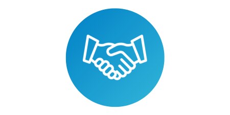 pictogram met opgestoken handen
